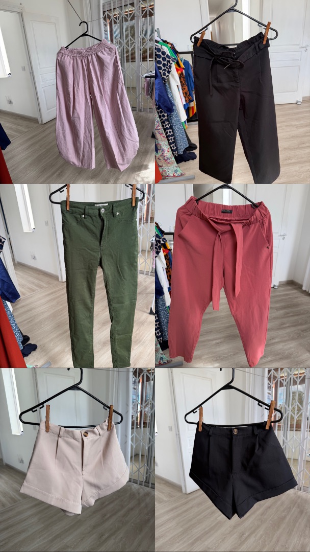 Women Clothing Lot Assorted Pants and Shorts