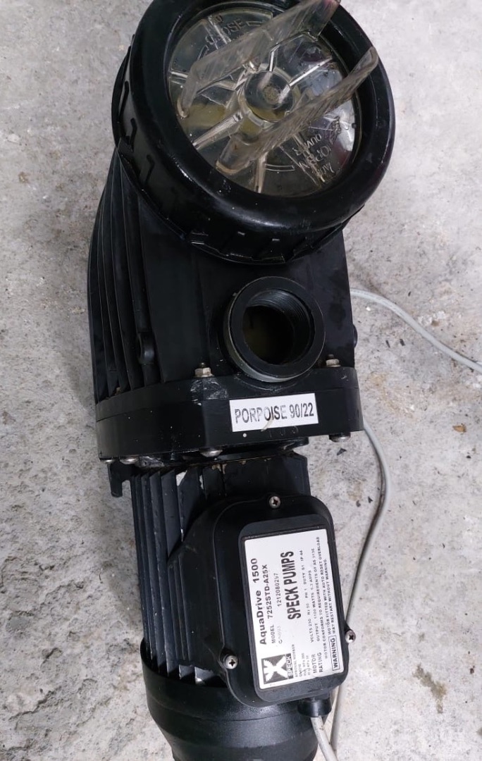 Pompe de piscine Speck AquaDrive 1500 1.1kW Noir thumbnail 2