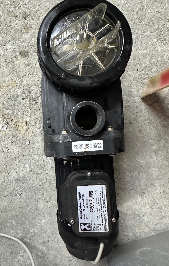 Pompe de piscine Speck AquaDrive 1500 1.1kW Noir thumbnail 3