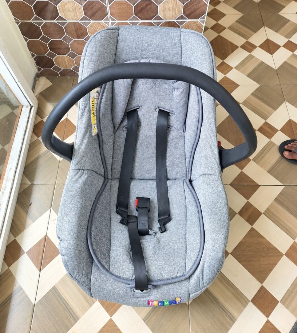 Baby Car Seat Gray