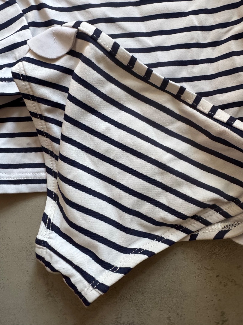 Jacadi Striped Swimsuit Set Size 18M thumbnail 4
