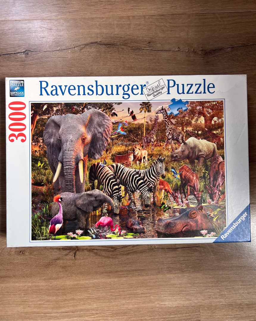 Ravensburger 3000pc Wildlife Safari Puzzle