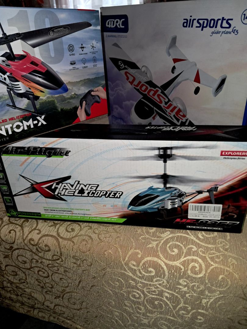 Helicopter Airplane Gyro and Altitude control