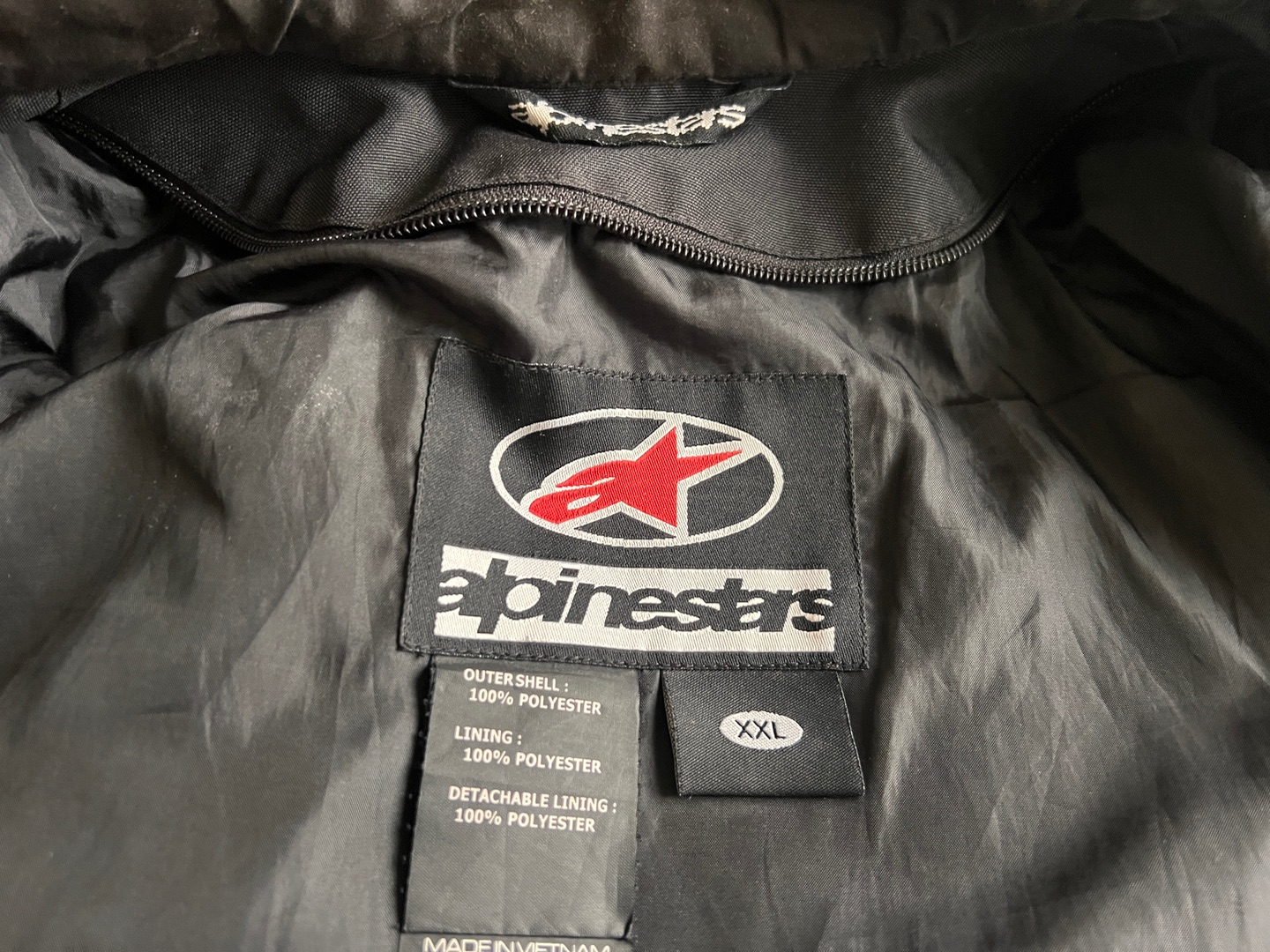 Alpinestars T-RC-1 Motorcycle Jacket Red/Black/White Size XXL