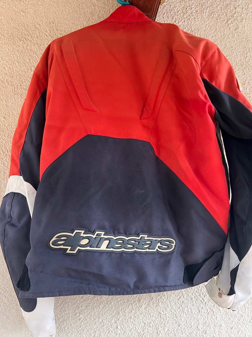 Alpinestars T-RC-1 Motorcycle Jacket Red/Black/White Size XXL thumbnail 4