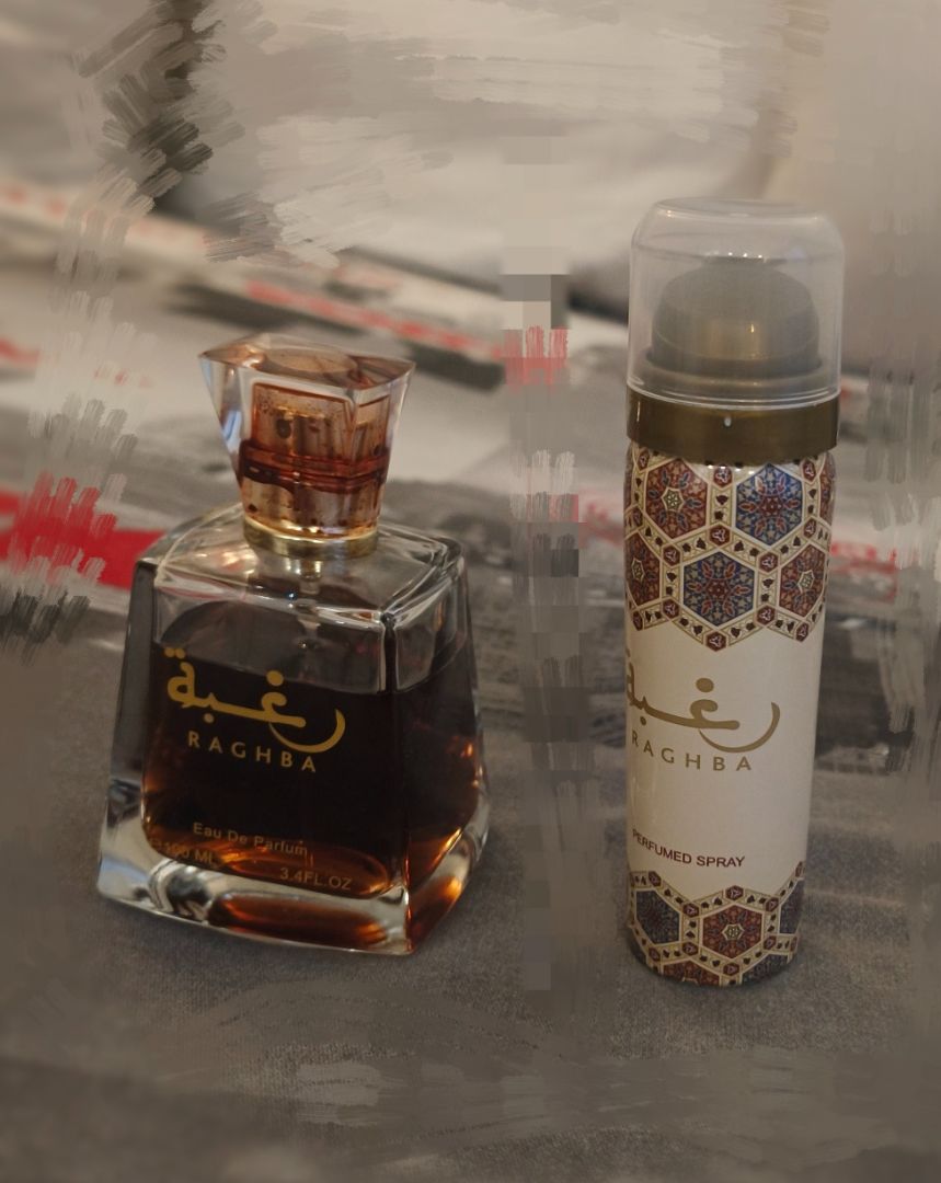 Lattafa Raghba EDP 100ml & Deodorant Set
