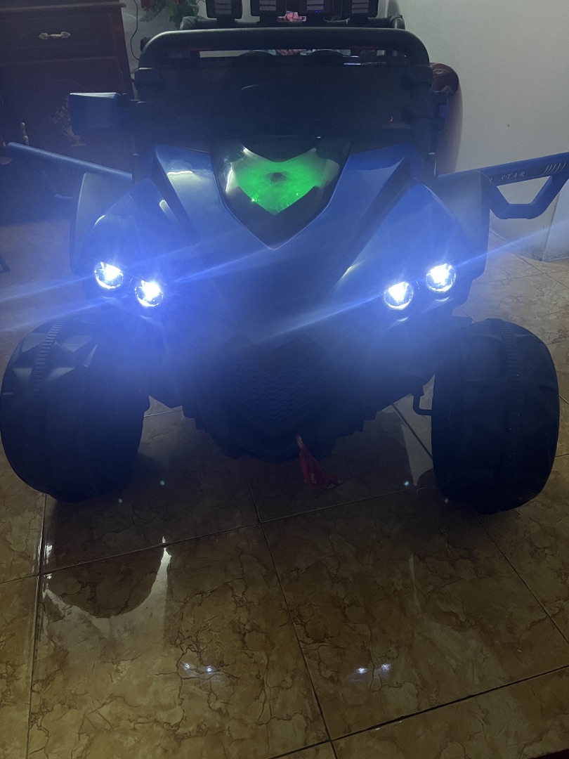 E-Force 500 Kids Electric Ride-On Car Blue thumbnail 2