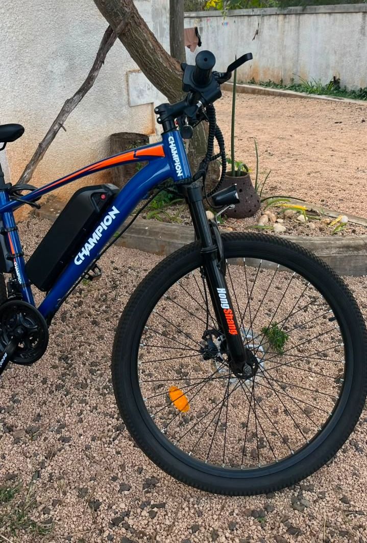 Champion HL8612 250W Electric Mountain Bike 26" Blue thumbnail 3