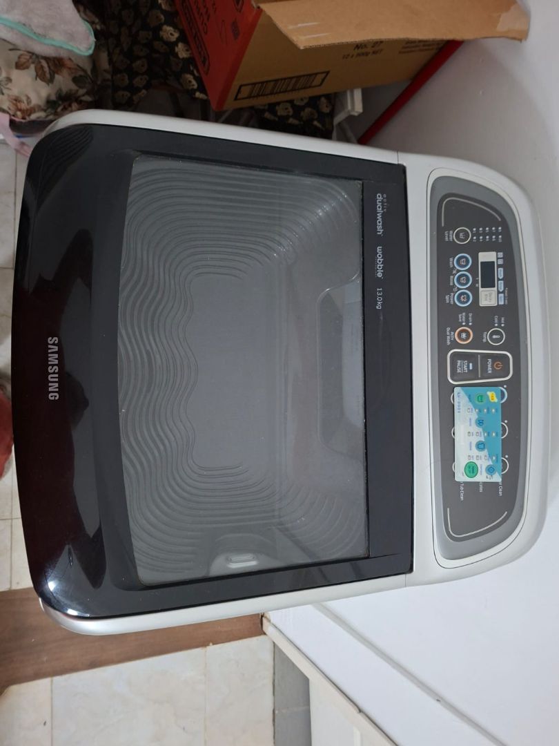 Samsung WA13J5730SS Washing Machine 13kg Silver thumbnail 2
