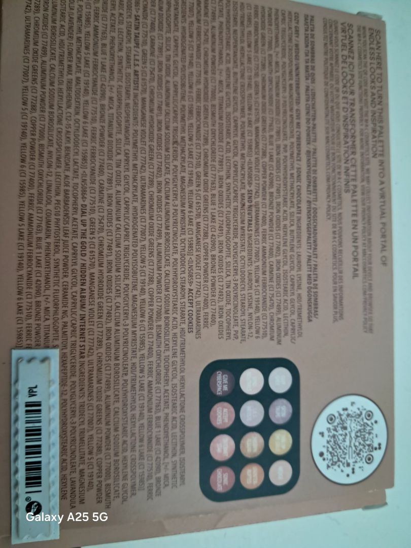 MAC Connect in Colour Unfiltered Nudes Eyeshadow Palette thumbnail 3
