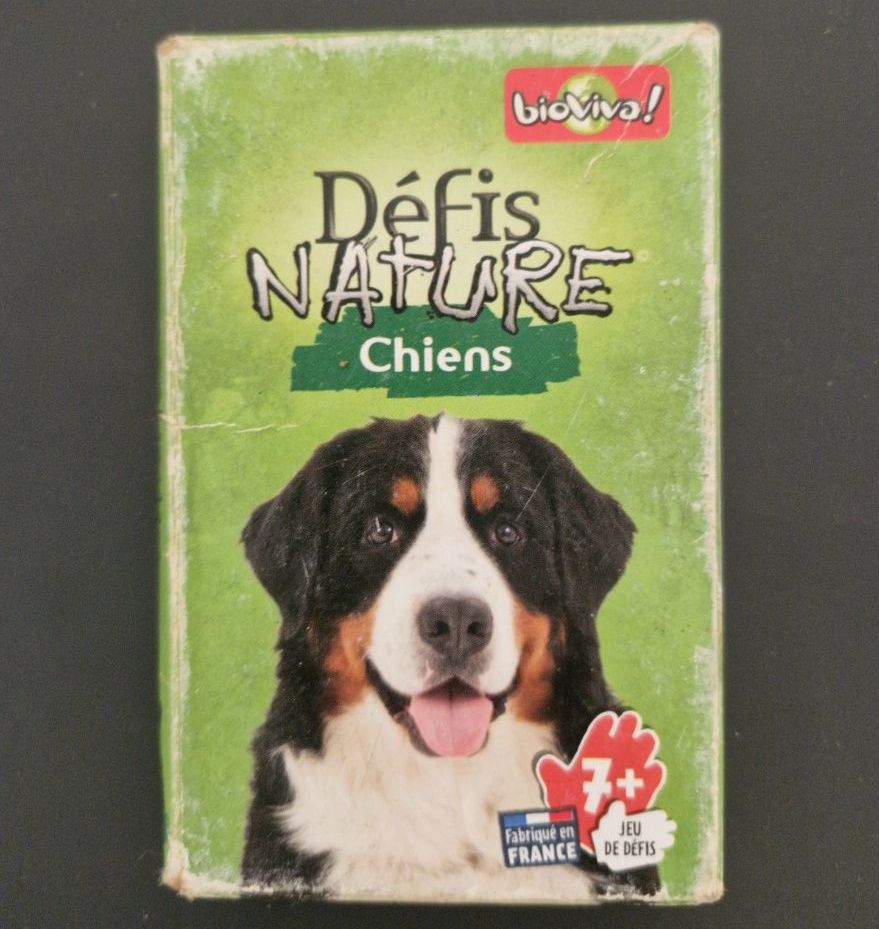 Bioviva Defis Nature Chiens Board Game 7+