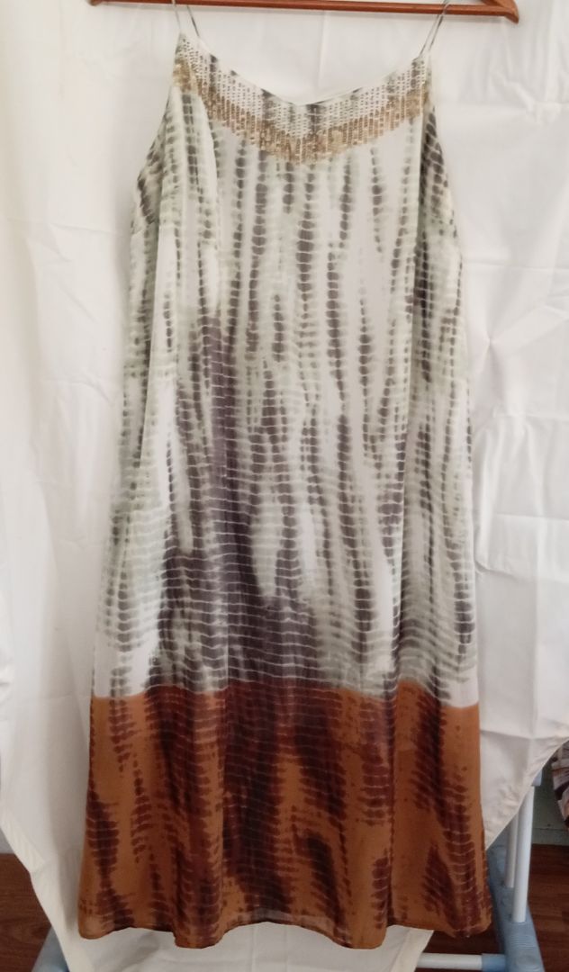Tie-Dye Spaghetti Strap Maxi Dress - Image 1 of 1