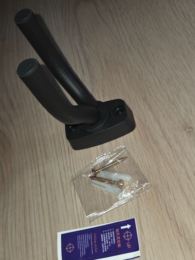 Wall-Mounted Guitar Hanger Hook