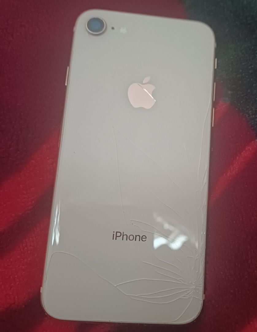 Apple iPhone 8 64GB with cover and glass included