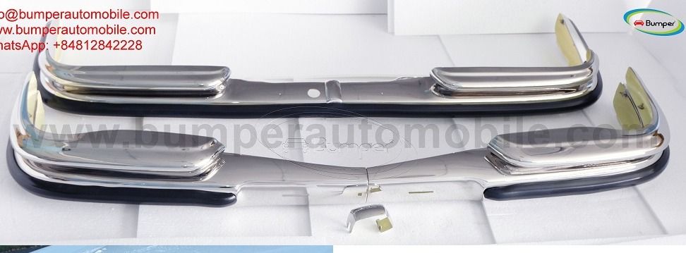 Mercedes W108 W109 1965-1973 Chrome Bumpers - Image 1 of 4