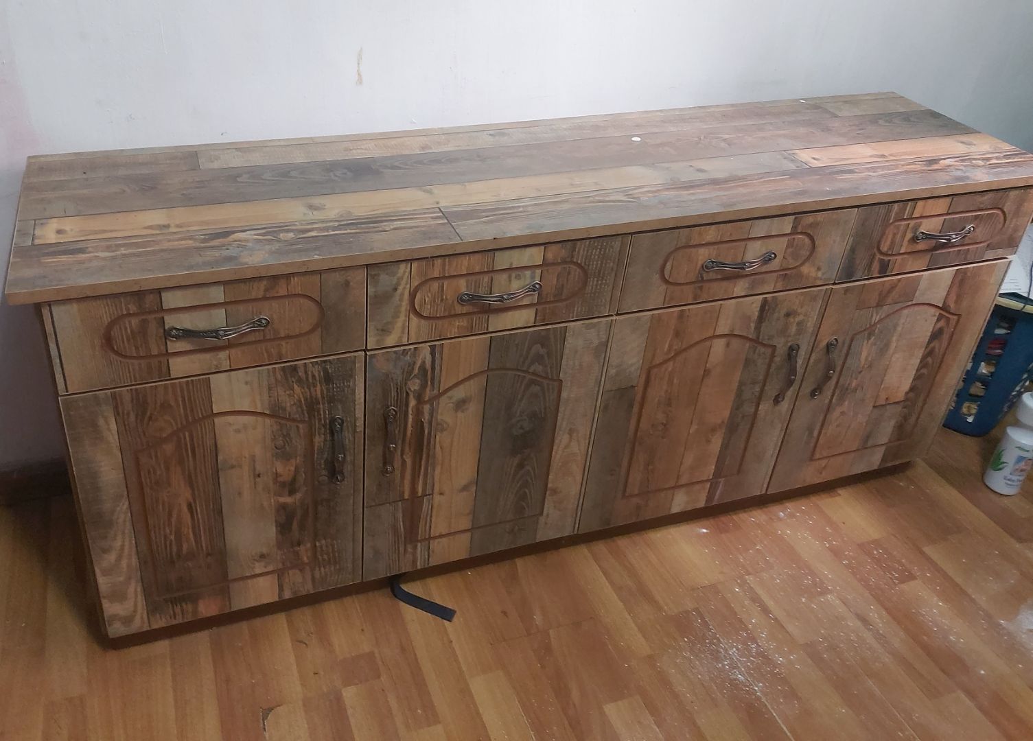Rustic Wooden Sideboard Cabinet thumbnail 3
